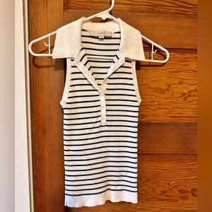 Loft sweater polo shirt